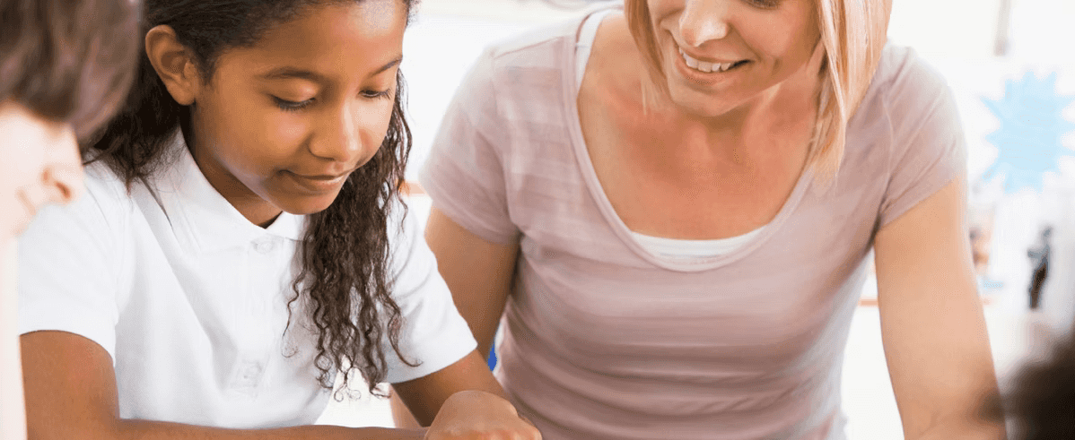Children at speech therapy